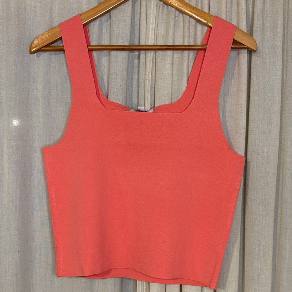 525 America Pink Berry  Women's Crop Tank Top
